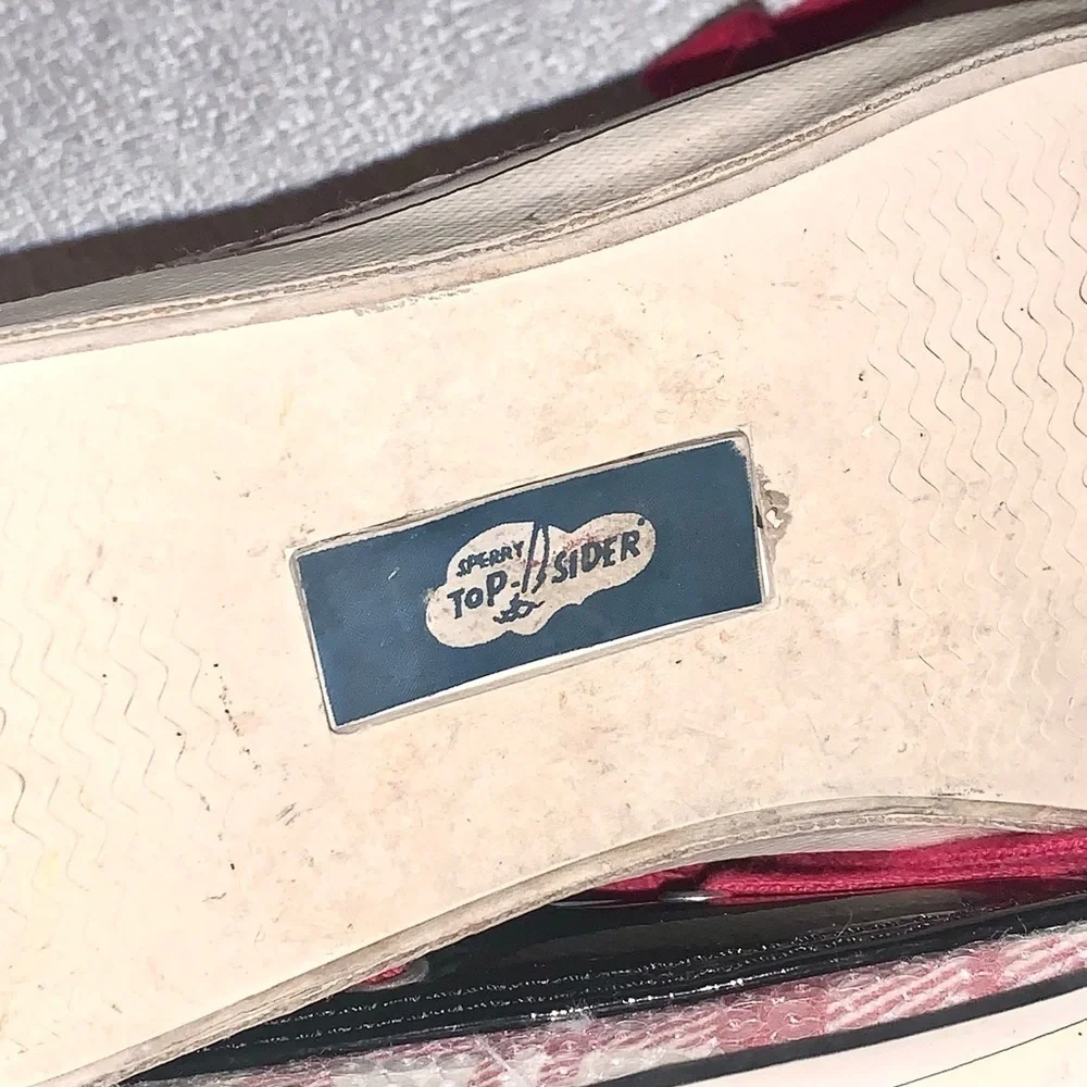 Sperry Bahama Top Slider Sequin Boat Shoes
